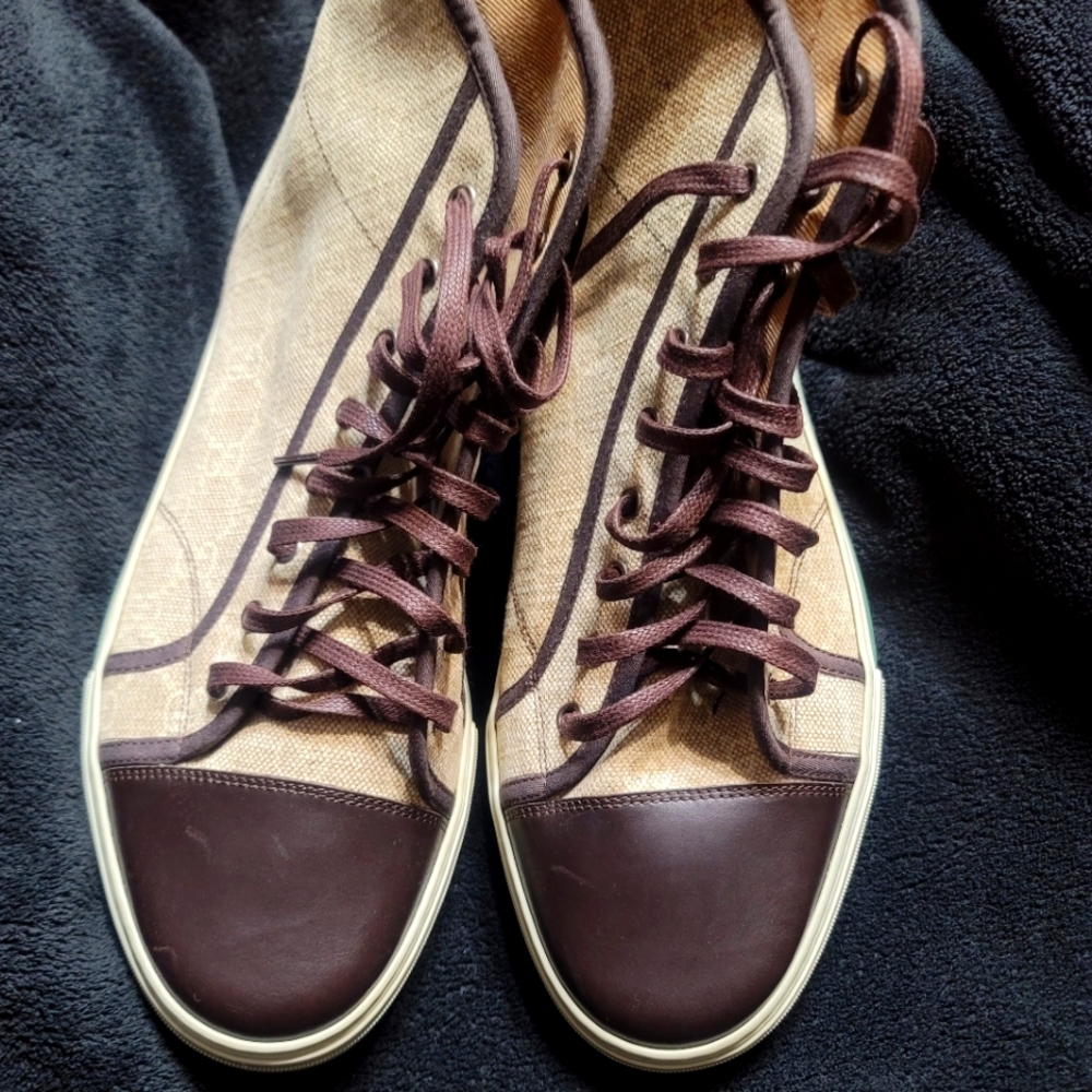 Mens Size 11 Gucci High Top Sneakers